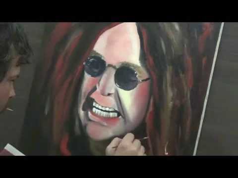 how to draw ozzy osbourne