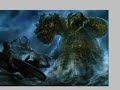 Speed Painting a sea Monster