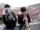 antoine et jean francois jouent le lion à dubrovnik