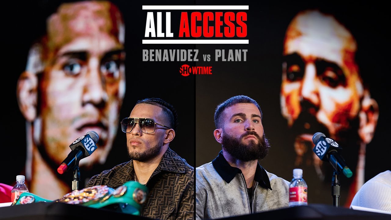 DAVID BENAVIDEZ VS. CALEB PLANT FIGHT WEEK KICKS OFF IN THE BOXING