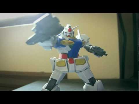 Gundam Stop Motion - Pawnage (2): 0 Gundam vs. Megatron