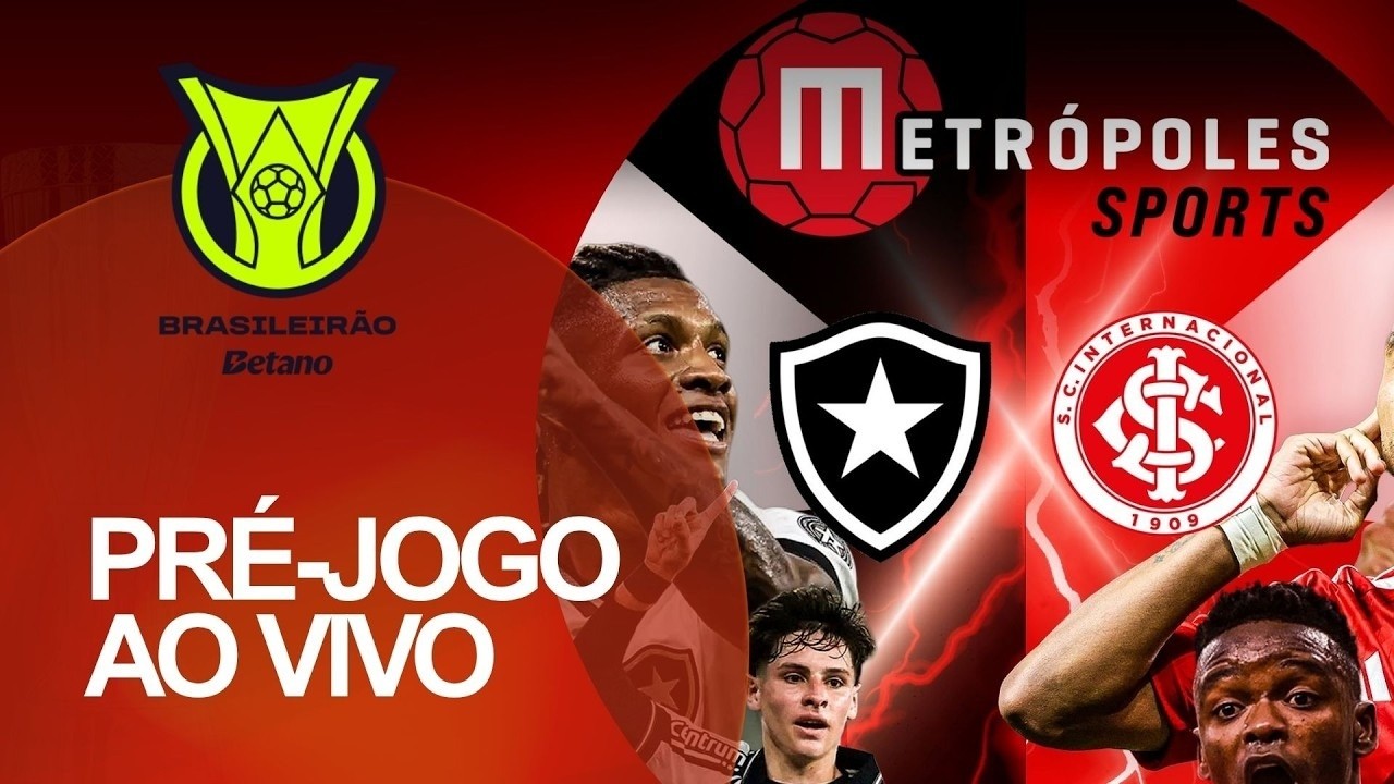 AO VIVO: Botafogo x Internacional | Pré-jogo do Brasileirão série A 2026