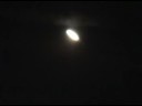 View of the last night shuttle launch from our yard,11/14/08
