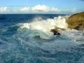Hit by break water in Vega Baja, Puerto Rico