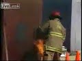 fireman on fire