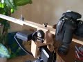this pan-tilt head is based on the one designed my milapse.  i added a few things but the basic idea is the same.  the biggest difference in his is the big flat base bearing which i couldn't find.