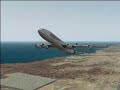 FS9 : A340-300 Take Off from GCTS
