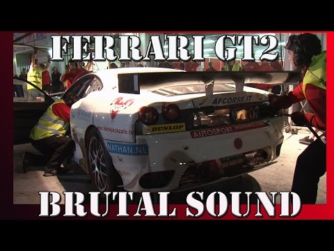 FERRARI 430 GT2: POWER ENGINE, BRUTAL SOUND! HD