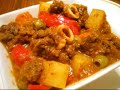 Kalderetang Kambing