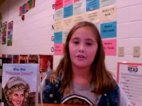 Who Was Princess Diana?  Book Talk by Evelyn