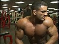 Bodybuilder Armon Adibi poses, trains pecs Bodybuilder Armon Adibi poses, trains pecs