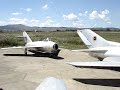 F-6C/MiG-19S  and F-5/MiG-17F at Kucova AFB Albania