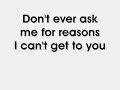 Hilary Duff-Love Just Is LYRICS