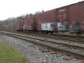 Out chasing the Reading  Northern PI LE from Penobscot to Jim Thorpe, PA. Good chase catching it at Crestwood, White Haven. On the down side the SD-50 # 5017 was headed south long hood out, and the horn a Nathan P-5 was a Mutt as we collectors call the P series which have old cast, and new cast bells mixed. So combinations sound nice, but the 5017s was AWFULL! Later arriving at Jim Thorpe the LEHIGH GORGE SCENIC train, an RN. tourist operation, was leaving town with SD-50 #426 long hood ...