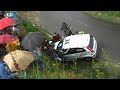 rallye norte extremadura 2008  derrapes accidentes trompos 
