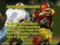 all-state high school cornerback and return specialist, jack yates high school, houston texas