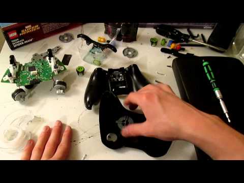 how to take xbox 360 controller apart