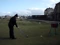 Andrew Norrby at the road hole
