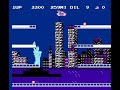 buy this game and more at www.pedrogames.com . city connection is an offbeat car racing title. gamers take the helm of a suped-up buggy, resembling a ford festiva, and attempt to cover all of the territory on four side-scrolling platforms. the four platforms loop around and are lined with cells, which light up when you pass over them. obstacles, such as police cars endanger your mission; but the car is equipped with a limited supply of oil cans that can render enemies harmless. in addition, the car's suspension allows incredible jumps that allow you to bound over the persistent police. the game begins in new york, and the object is to light up all of the cells on a given level. if successful, you will proceed to the next city in their world tour. precise jumping over holes and onto particular tracks of space is critical.