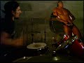 Zandig plays the drums.