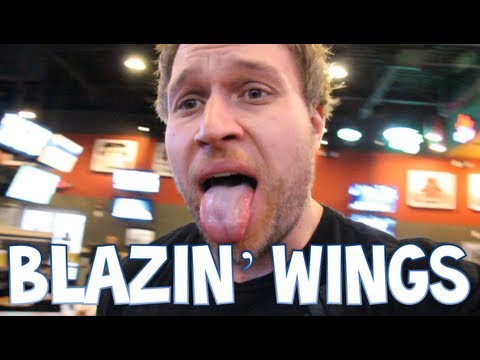 Furious Pete - Blazin' Wing Challenge (New Record Time for Hottest Wings Ever)