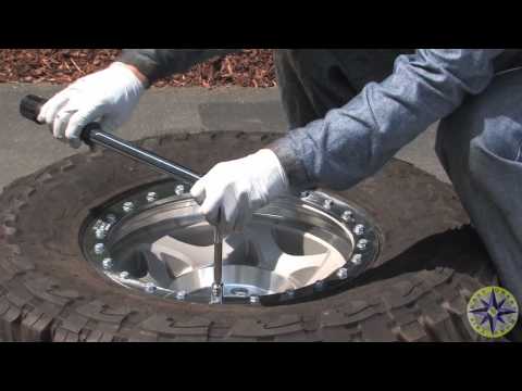 how to fit tires to wheels