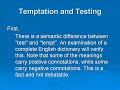 God, Temptation, and Testing Part 1