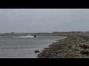 Icy speed kiteboarding Icy speed kiteboarding