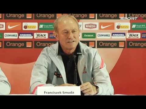 Euro 2012. Wielojęzyczny Smuda na konferencji prasowej