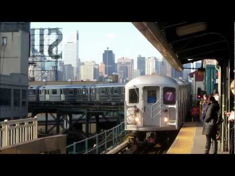 in queens - an amazing video of the 7 train - known as the International Express and driver's view of the train too! - The 7 Flushing Local and 7 Flushing Express are ra...
