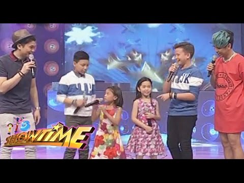 kids - The Voice Kids Final 4 gets naughty with Vice Ganda and Vhong Navarro. Subscribe to the ABS-CBN Online channel! - http://goo.gl/TjU8ZE Watch the full episodes of It's Showtime on TFC.TV...