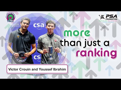 USA College Squash To The Pro Tour! | More Than Just A Ranking 