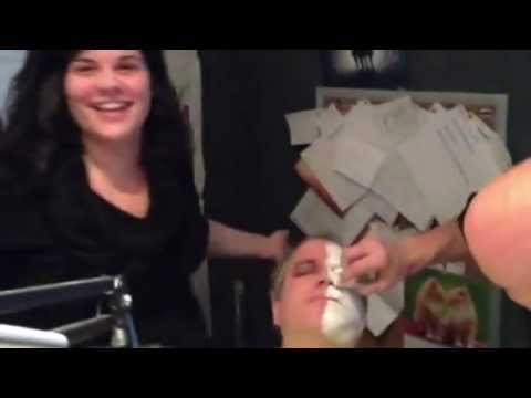 chuck the movieguy - Maria and Chuck attempt to turn Dave into the Human Barbie Doll!