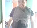 Beard putting on chainmail and wielding a HUGE claymore