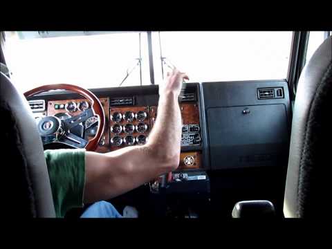 how to drive a kenworth