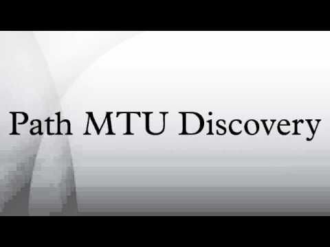 how to enable pmtu discovery
