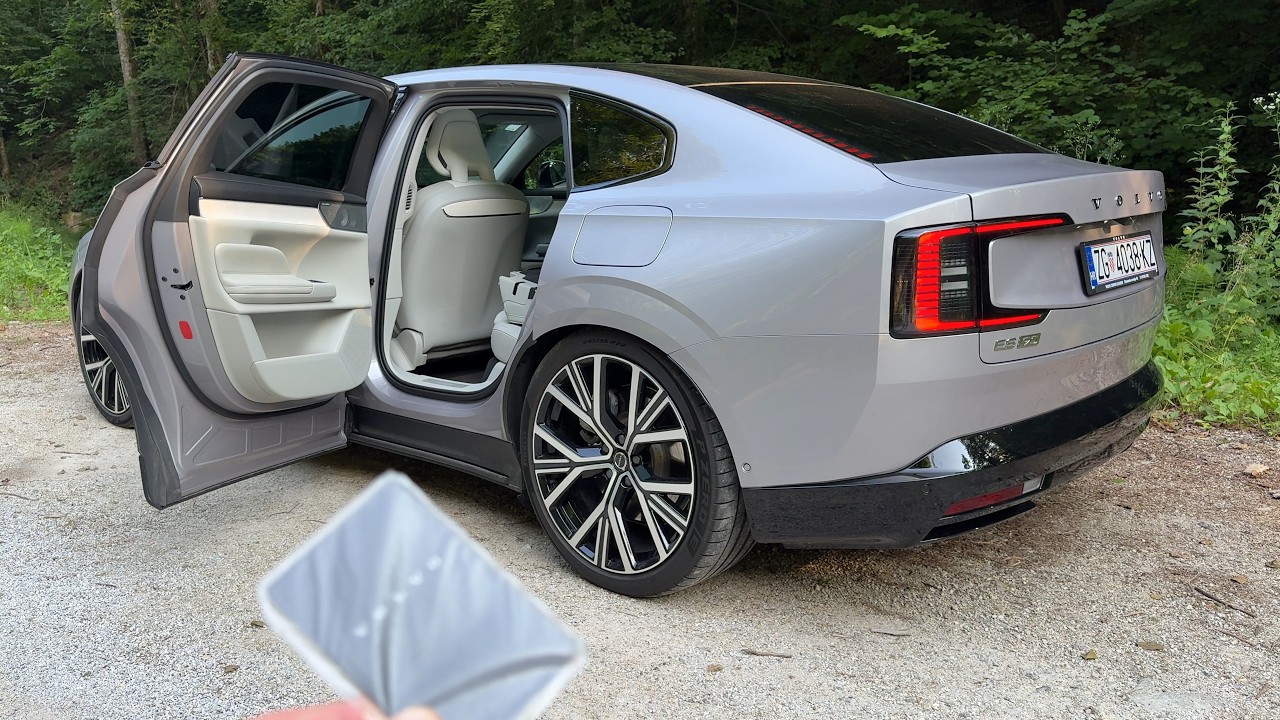 New VOLVO ES90 2026 - PRACTICALITY test, TRUNK space & FRUNK