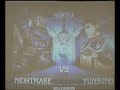 Soulcalibur 2 Cartoonist 2003 Dan(Night) vs Hayate(Yun) 1