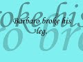 Barbaro-A horse that can never be forgotten Barbaro-A horse that can never be forgotten