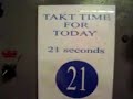 Lean Manufacturing Takt Time Marker