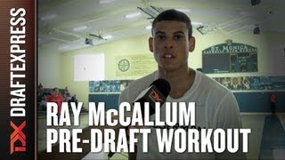 Ray McCallum 2013 NBA Pre-Draft Workout & Interview HD