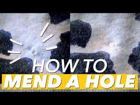 how to patch leggings