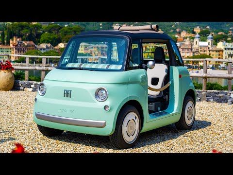 The Fiat Topolino 2023 – A Joyful and Cool new Electric Mini Car