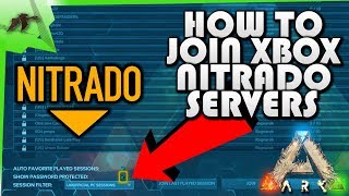 How To Join Nitrado Xbox One Rentable Servers (pat