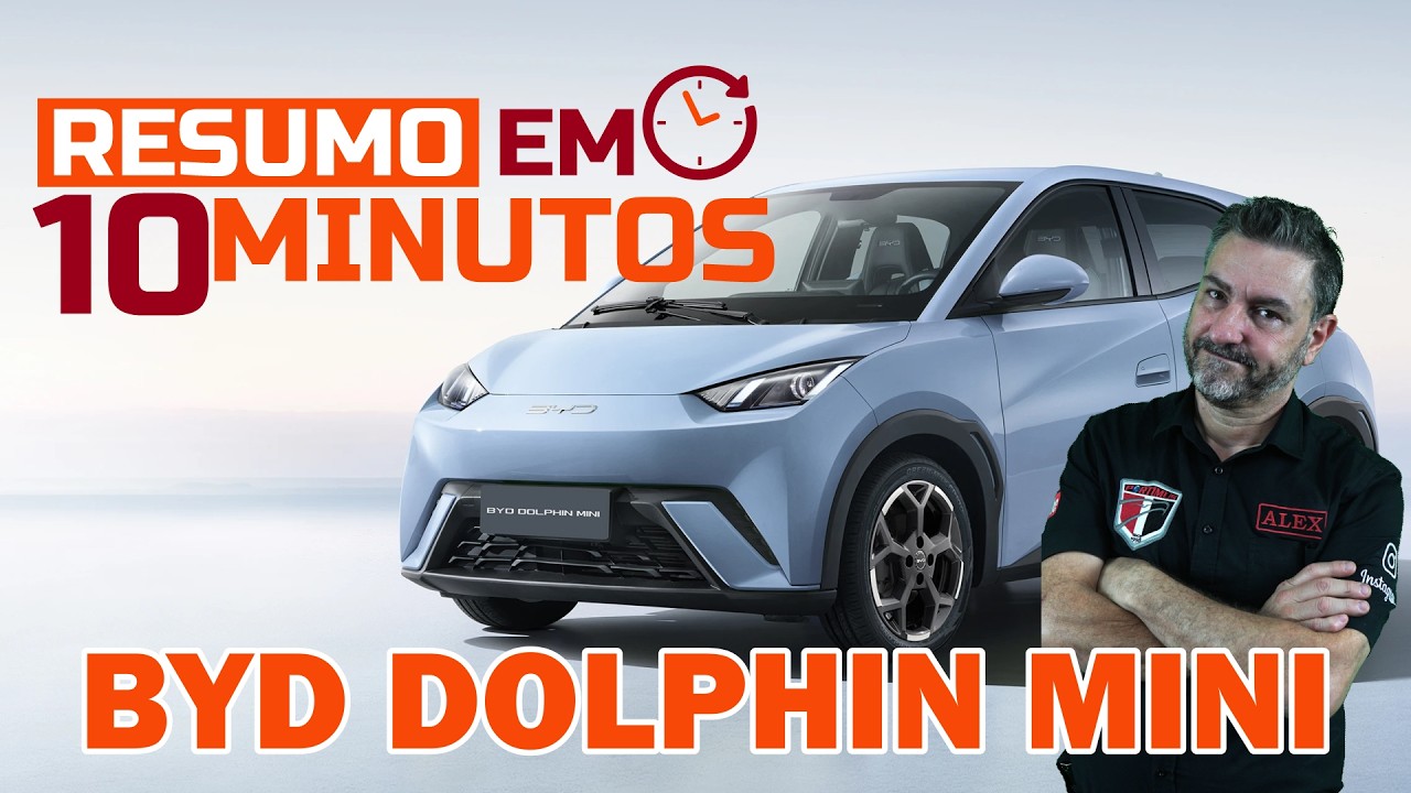 ✅ [COMPACTO] BYD DOLPHIN MINI EM 10MIN | TUDO O QUE VOCÊ PRECISA SABER!