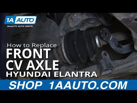 How To Install replace Front CV Joint Axle 2001-06 Hyundai Elantra