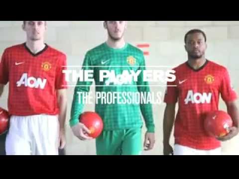 Manchester United Christmas Challenge 2012 - Patrice Evra, David De Gea, Darren Fletcher