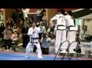 2007 North Korean TKD Demo - Breaking (7)