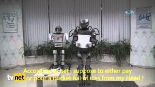 Türk robotu AKINCI 2 ALS için Japon ASİMOya mey