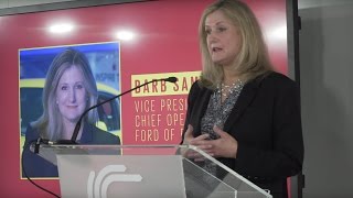 Inspiring women in the car industry - keynote speech - Ford COO Barb Samardzich | Autocar by Autocar